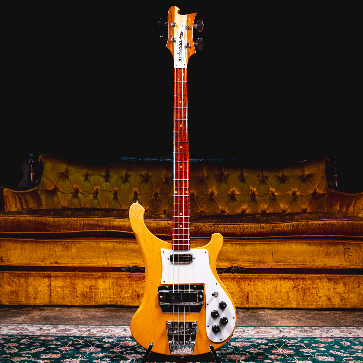 1992 Rickenbacker 4001V63 Bass Guitar, Mapleglo w/ OHSC - Used