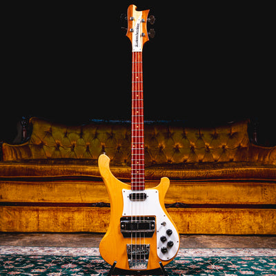1992 Rickenbacker 4001V63 Bass Guitar, Mapleglo w/ OHSC - Used