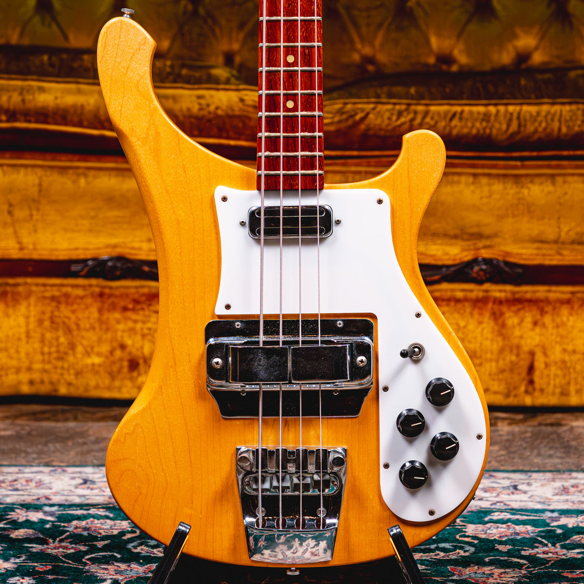1992 Rickenbacker 4001V63 Bass Guitar, Mapleglo w/ OHSC - Used