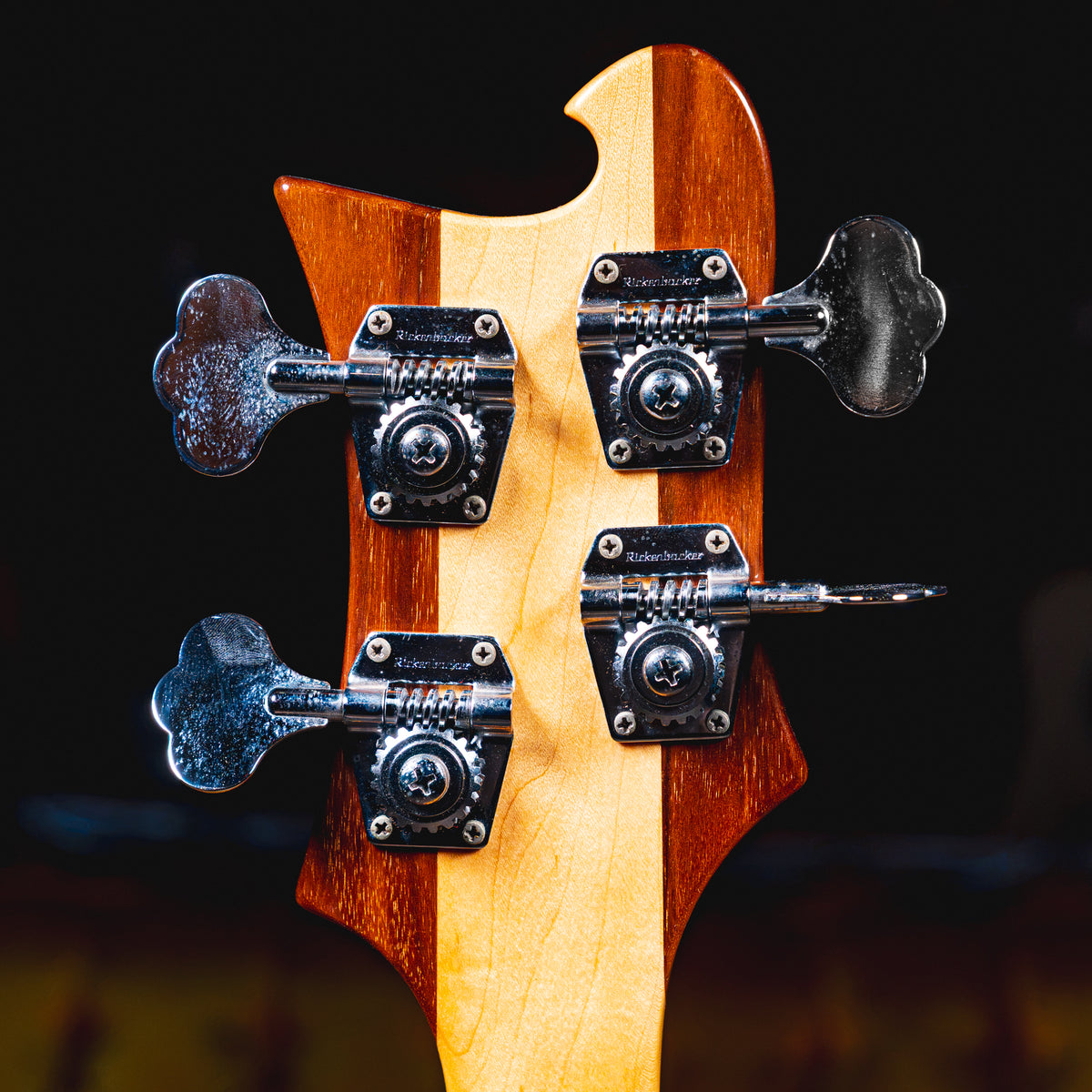 1992 Rickenbacker 4001V63 Bass Guitar, Mapleglo w/ OHSC - Used