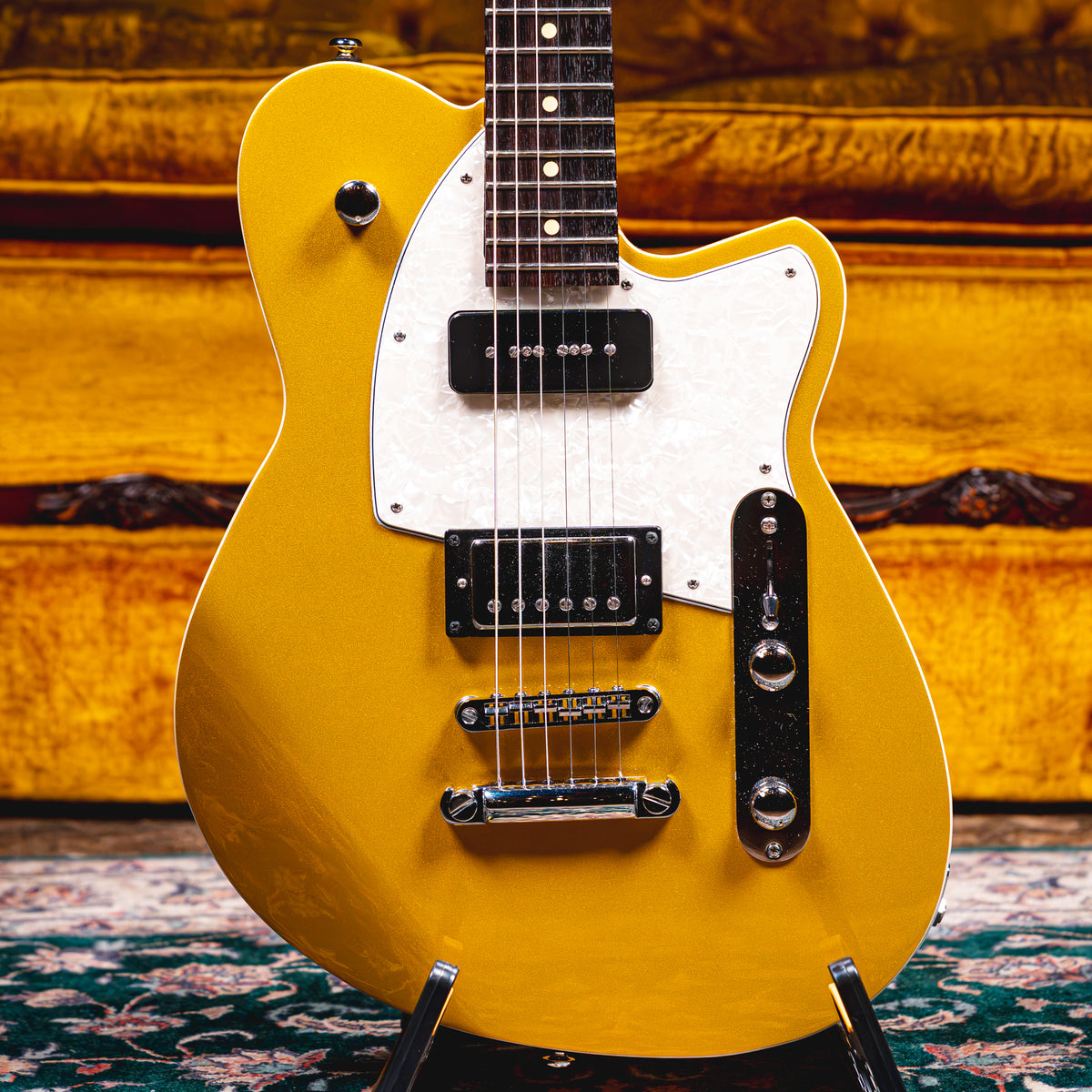 2024 Reverend Double Agent OG Electric Guitar, Venetian Gold - Used
