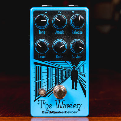 EarthQuaker Devices The Warden Optical Compressor Effect Pedal - Used