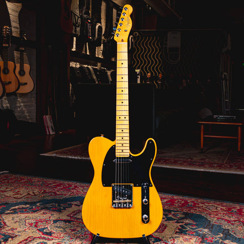 2020 Fender American Professional II Telecaster Electric Guitar, Butterscotch w/ OHSC - Used