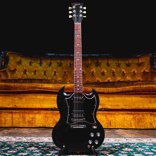 2005 Gibson Faded SG Electric Guitar, Black w/ Hardshell Case - Used