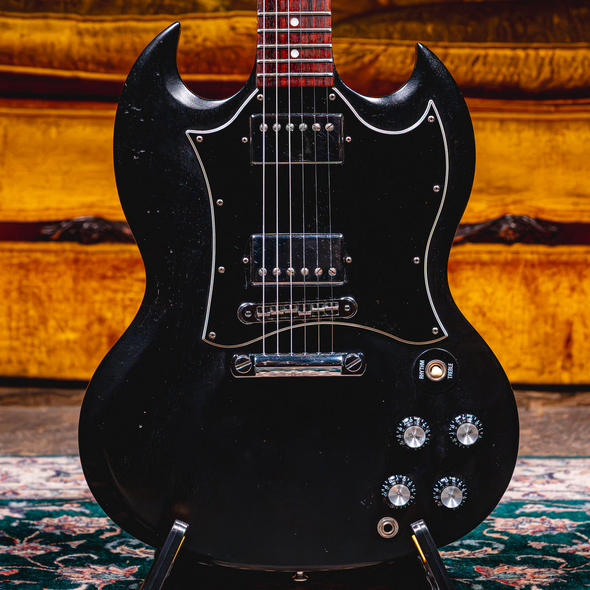 2005 Gibson Faded SG Electric Guitar, Black w/ Hardshell Case - Used