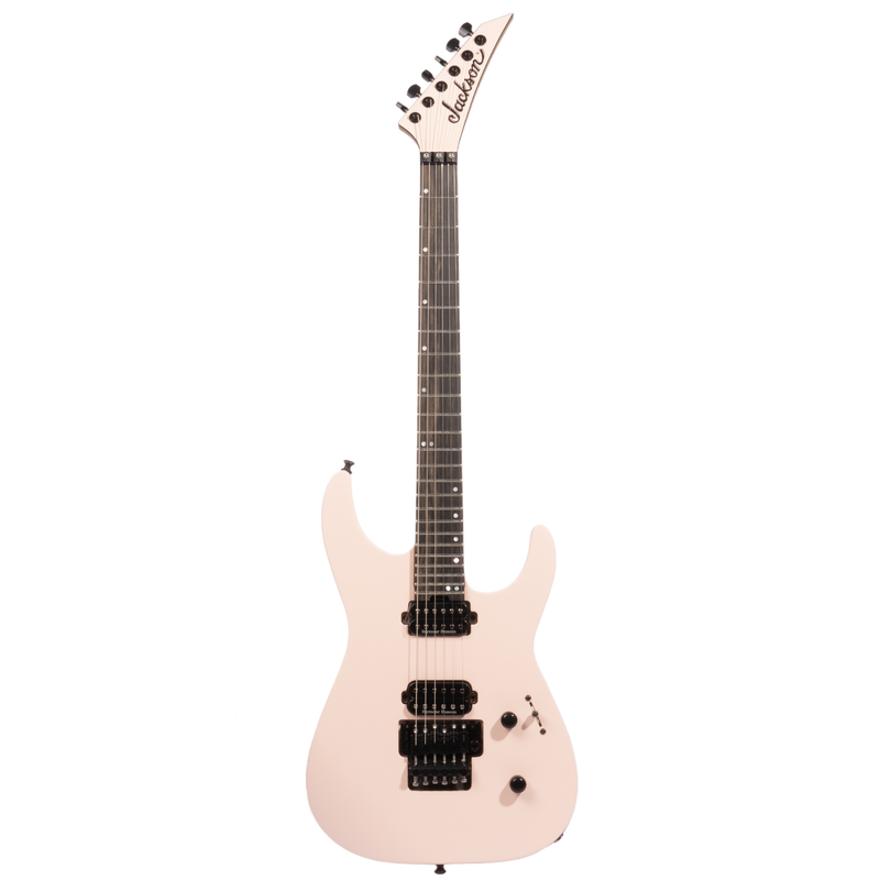 Jackson American Series Virtuoso, Streaked Ebony Fingerboard, Satin Shell Pink