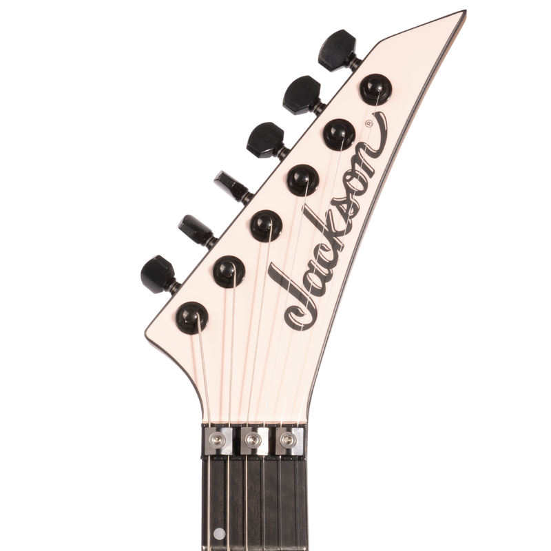 Jackson American Series Virtuoso, Streaked Ebony Fingerboard, Satin Shell Pink