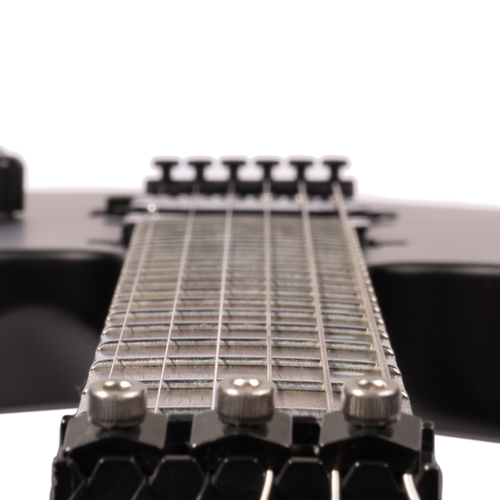 Jackson American Series Virtuoso, Streaked Ebony Fingerboard, Satin Black