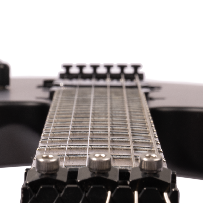 Jackson American Series Virtuoso, Streaked Ebony Fingerboard, Satin Black