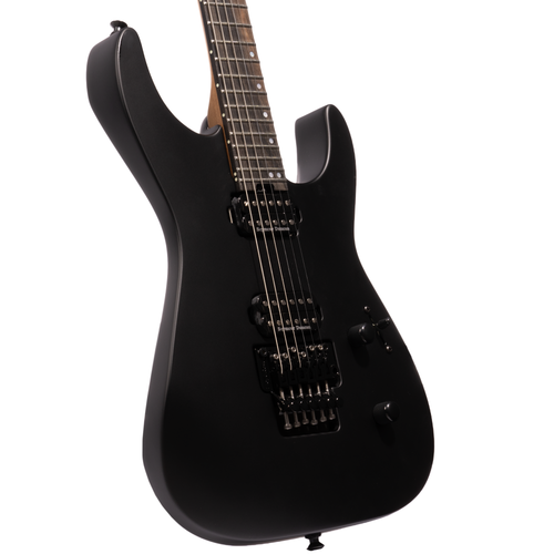 Jackson American Series Virtuoso, Streaked Ebony Fingerboard, Satin Black