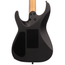 Jackson American Series Virtuoso, Streaked Ebony Fingerboard, Satin Black