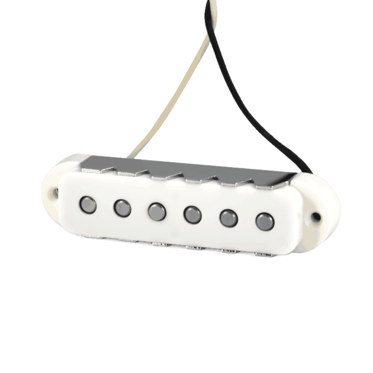 Fralin Jaguar Pickup Set, 5% Overwind Bridge, Stock Neck, White