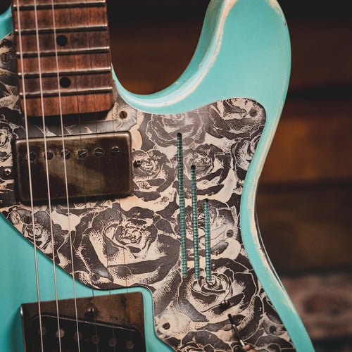 Trussart Steelcaster Electric Guitar, Daphne Blue w/ OGB - Used