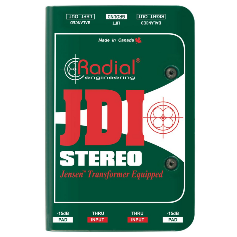 Radial JDI Stereo Passive DI