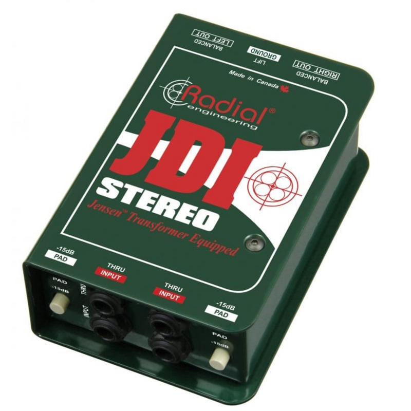 Radial JDI Stereo Passive DI