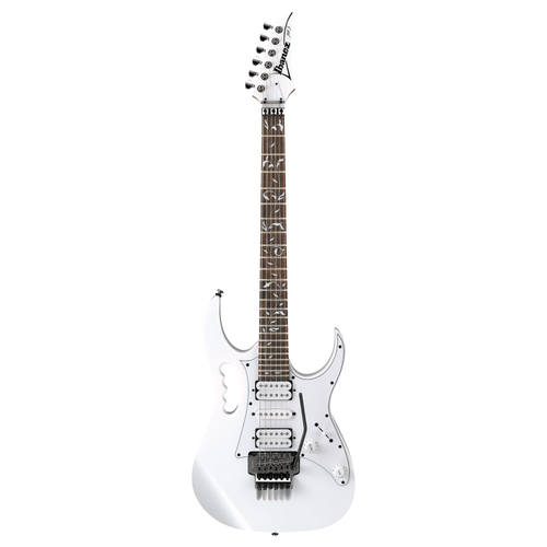 Ibanez JEMJRWH Steve Vai Signature Electric Guitar, White