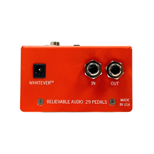 29 Pedals JFET Boost Effect Pedal, Russo Music Highlighter Orange