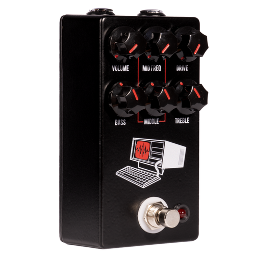 JHS The Hard Drive Distortion Effect Pedal, Black JHS The Hard Drive Distortion Effect Pedal, Black