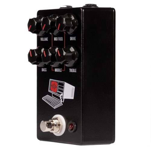 JHS The Hard Drive Distortion Effect Pedal, Black JHS The Hard Drive Distortion Effect Pedal, Black