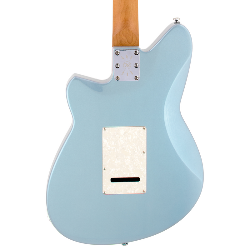 Reverend Jetstream 390 Electric Guitar, Roasted Maple Neck & Fingerboard, Chronic Blue