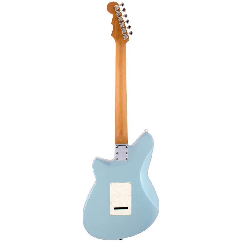 Reverend Jetstream 390 Electric Guitar, Roasted Maple Neck & Fingerboard, Chronic Blue