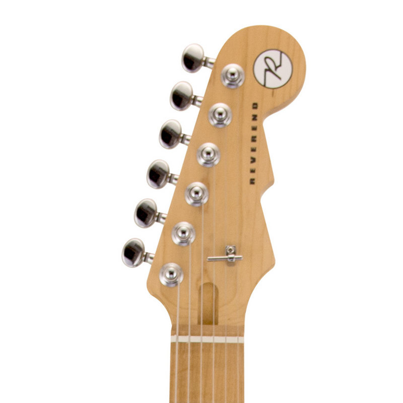 Reverend Jetstream 390 Electric Guitar, Roasted Maple Neck & Fingerboard, Chronic Blue