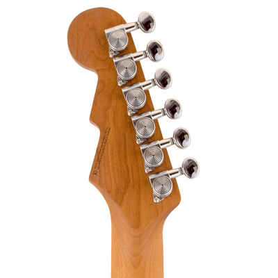 Reverend Jetstream 390 Electric Guitar, Roasted Maple Neck & Fingerboard, Midnight Black