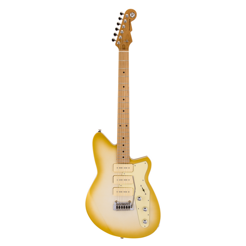 Reverend Jetstream 390 Electric Guitar, Roasted Maple Neck & Fingerboard, Venetian Pearl