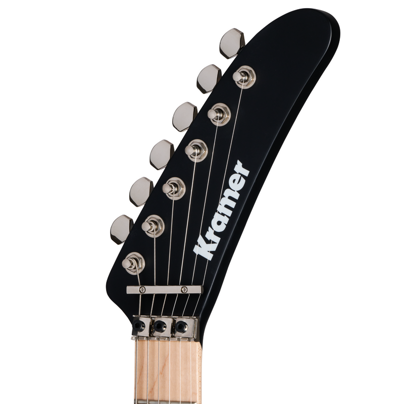 Kramer The 84 Electric Guitar, Intruder Black Satin w/Premium Gig Bag