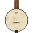 Kala Mahogany Banjo Concert Ukulele, Natural w/ Bag