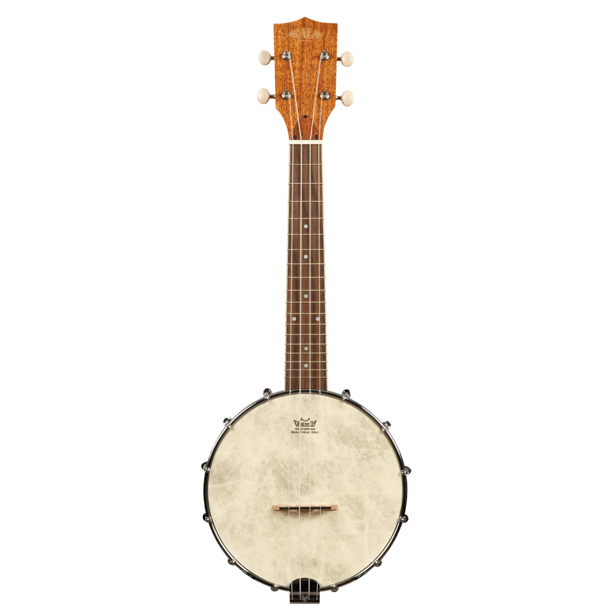 Kala Mahogany Banjo Concert Ukulele, Natural w/ Bag
