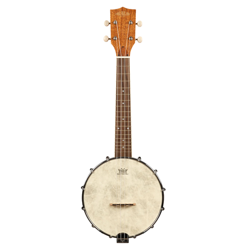 Kala Mahogany Banjo Concert Ukulele, Natural w/ Bag