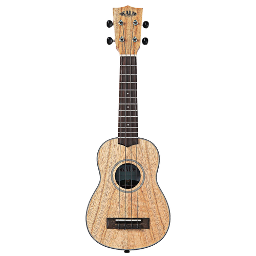 Kala Cape Lilac Mahogany Soprano Ukulele w/ Gig Bag, Satin Natural