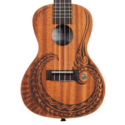 Kala Voyage Collection Courage Mahogany Concert Ukulele w/ Bag