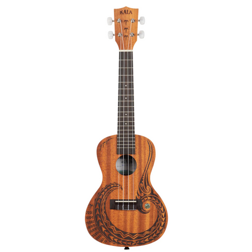 Kala Voyage Collection Courage Mahogany Concert Ukulele w/ Bag