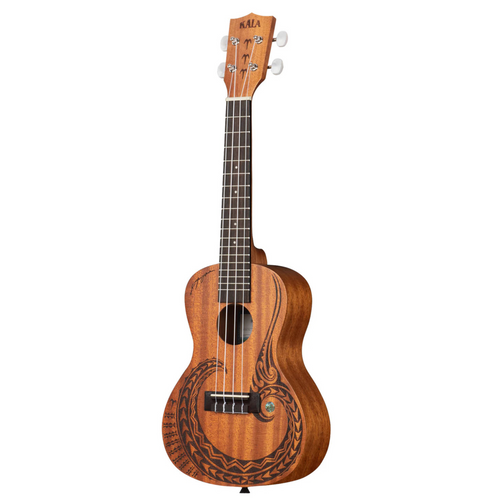 Kala Voyage Collection Courage Mahogany Concert Ukulele w/ Bag