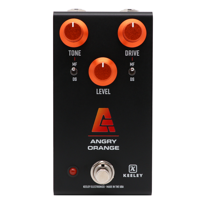 Keeley Electronics Angry Orange Fuzz and Distortion Effect Pedal