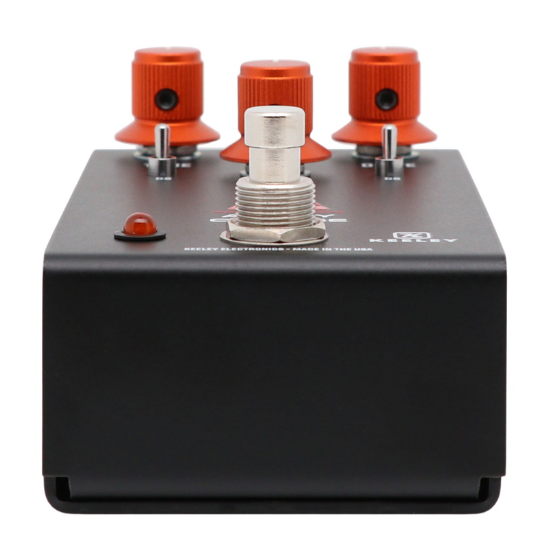 Keeley Electronics Angry Orange Fuzz and Distortion Effect Pedal