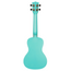 Kala Recycled Waterman Concert Ukulele, Matte Aqua Mist Glow-in-the-Dark w/ Tote
