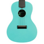 Kala Recycled Waterman Concert Ukulele, Matte Aqua Mist Glow-in-the-Dark w/ Tote