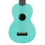 Kala Recycled Waterman Soprano Ukulele, Matte Aqua Mist Glow-in-the-Dark w/ Tote Bag