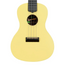Kala Recycled Waterman Concert Ukulele, Matte Starlight Yellow Glow-in-the-Dark w/ Tote Bag