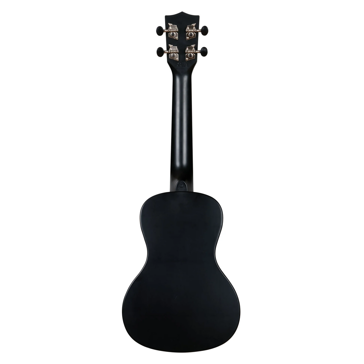 Kala Recycled Waterman Concert Ukulele, Matte Black Sand w/ Tote Bag