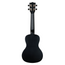 Kala Recycled Waterman Concert Ukulele, Matte Black Sand w/ Tote Bag
