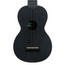 Kala Recycled Waterman Soprano Ukulele, Matte Black Sand w/ Tote Bag
