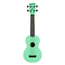Kala Recycled Waterman Soprano Ukulele, Matte Sea Foam Green w/ Tote Bag