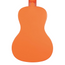 Kala Recycled Waterman Concert Ukulele, Matte Sunset Orange w/ Tote Bag