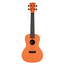 Kala Recycled Waterman Concert Ukulele, Matte Sunset Orange w/ Tote Bag
