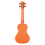 Kala Recycled Waterman Concert Ukulele, Matte Sunset Orange w/ Tote Bag