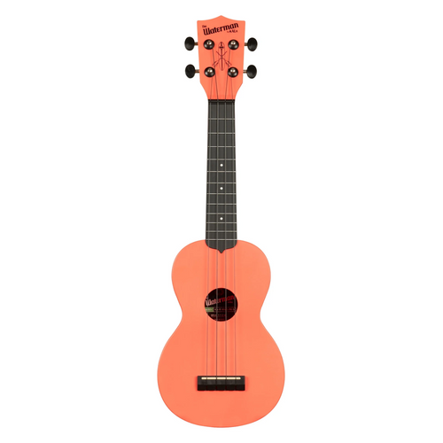 Kala Recycled Waterman Soprano Ukulele, Matte Pink Dusk w/ Tote Bag